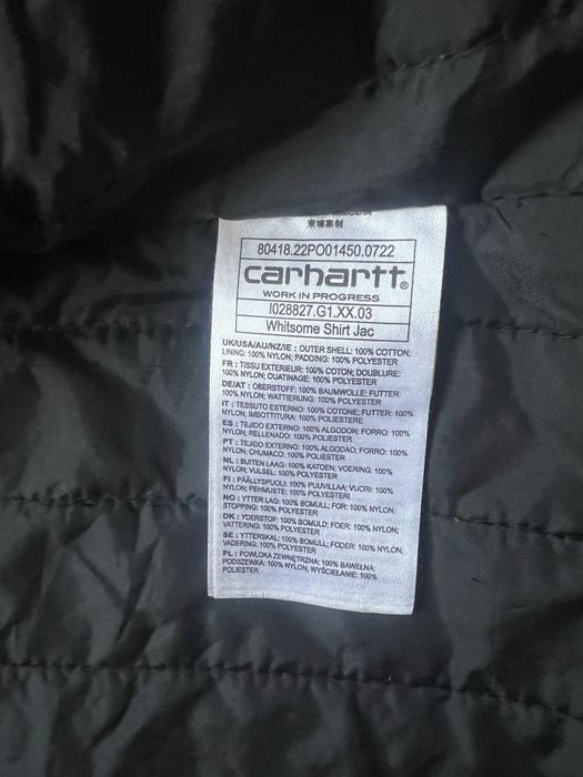 Куртка, рубашка  Carhartt WIP Whitsome Shirt Jac, кархарт