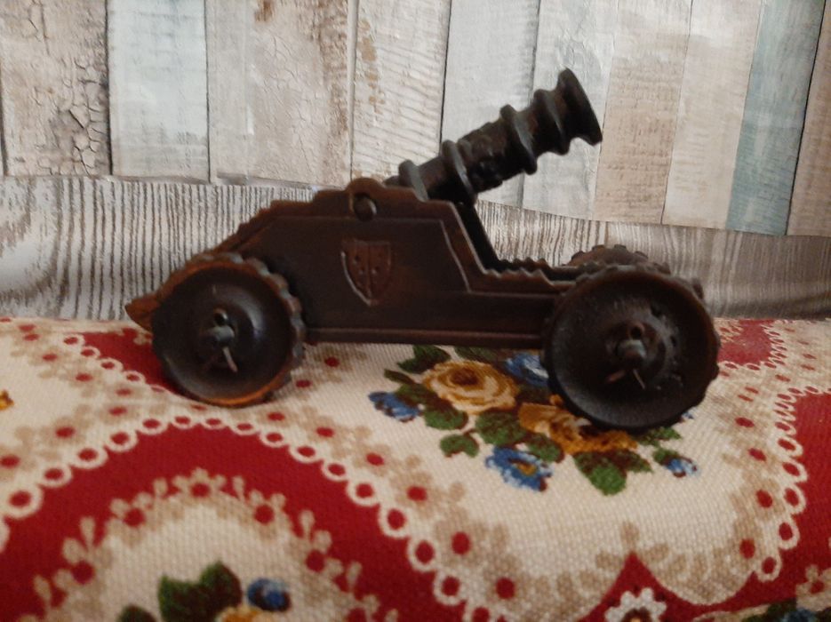 Canhão Vintage, em ferro fundido