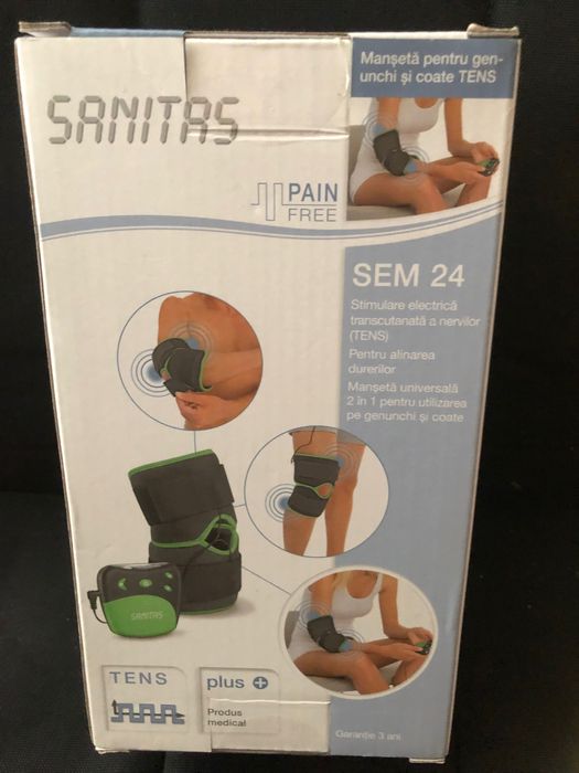 Joelheira e cotoveleira para atenuação de dores