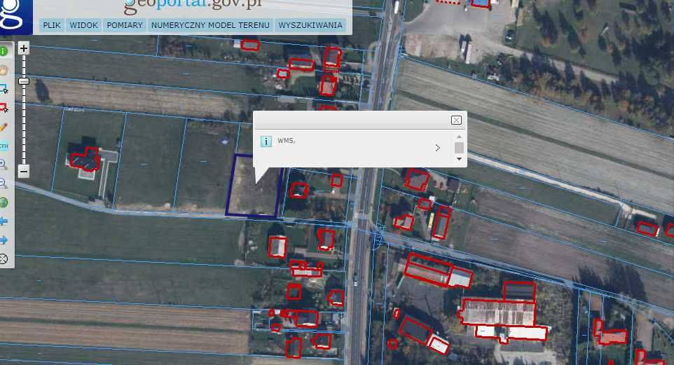 Działka budowlana 1646 m² Zawady k. Bełchatowa - Widok 5