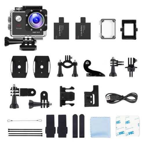 Відеокамера у наборі для підводної зйомки Victure AC420 з WiFi