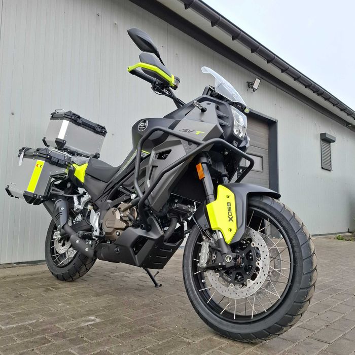 QJ MOTOR SVT650X nowy raty leasing transport kufry