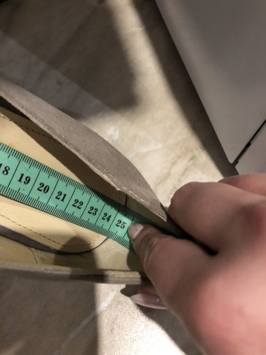 Замшевые туфли новые