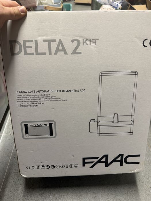Napęd do bramy Faac Delta 2 (500kg) + wózki OKAZJA