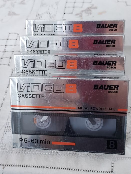 Kasety Bauer Bosch Video 8 P5-60min
To jest kaseta Bauer