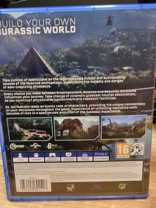 Jurassic World Evolution PS4 Sklep Wysyłka Wymiana