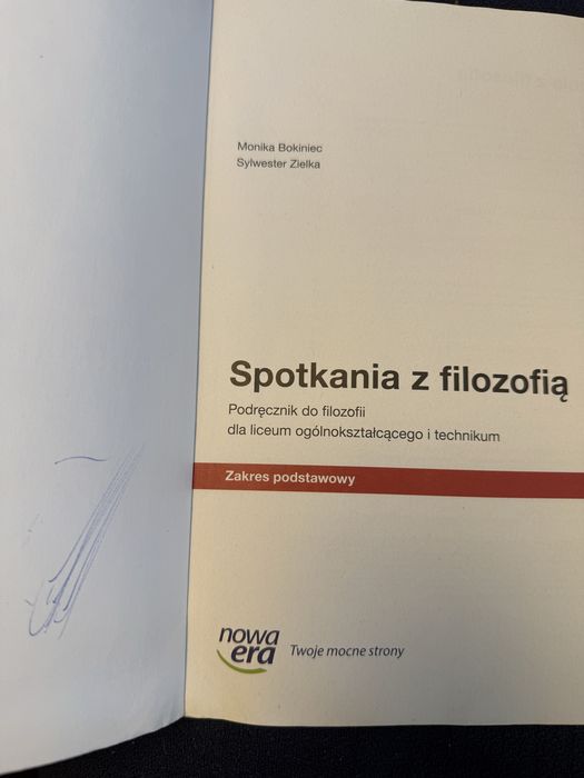 Slotkania z filozofią 1 Nowa era