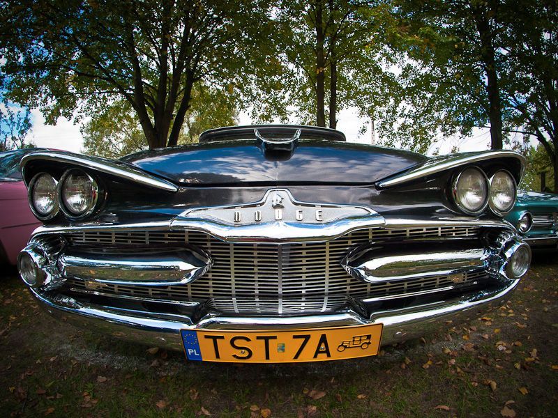 Zabytkowy Dodge'59 auto do ślubu samochód na wesele