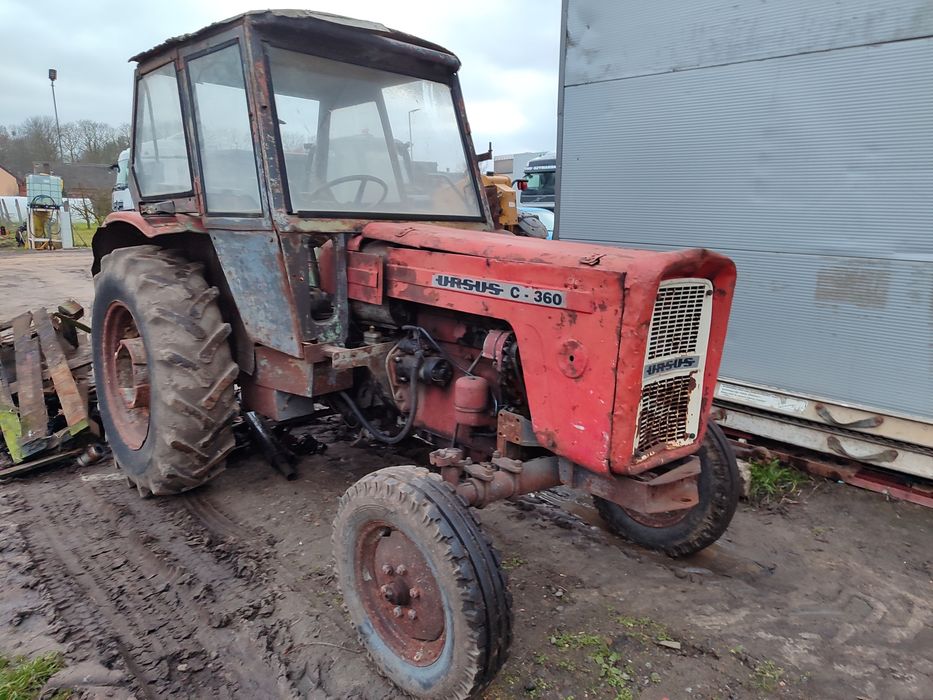 Ursus C-360 niesprawny blok silnika