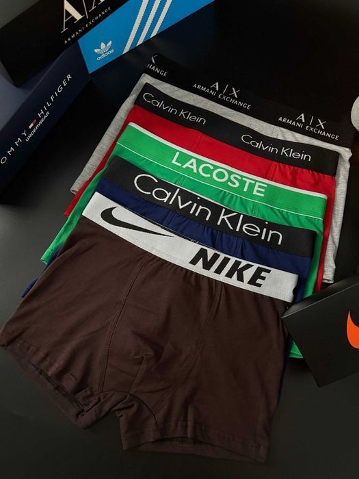 Чоловічі чорні/кольоріві труси Келвін Кляйн та багато брендів, хб