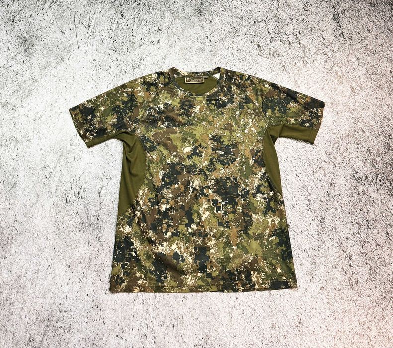 Pinewood L koszulka myśliwska camo Coolmax outdoor hunting szybkoschnąca (harkila fjallraven)