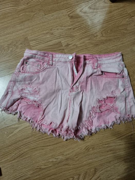 Szorty spodenki jeansowe xl