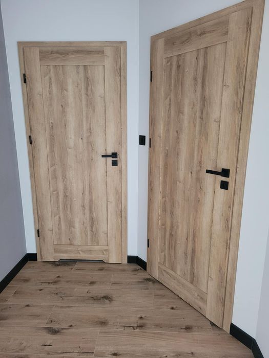 [SZYBKA REALIZACJA] Drzwi wewnętrzne ELEGANCE Windoor Dąb górski / w kolorze drewna / RÓŻNE KOLORY przylgowe / bezprzylgowe | Wycena w 15 minut
