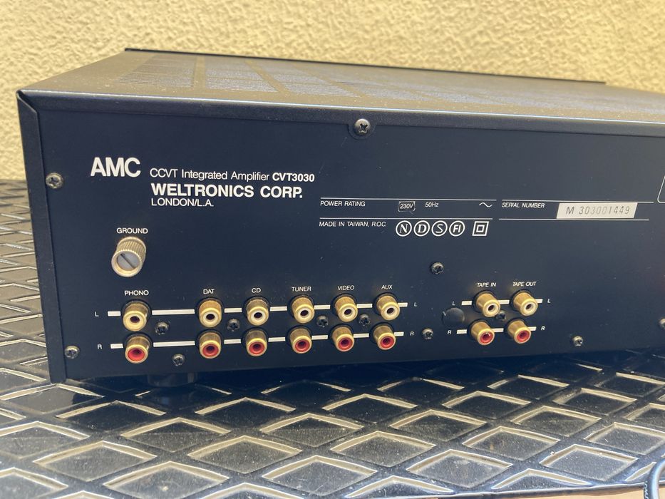 AMC CVT-3030, Integrated Tube-Amplifier