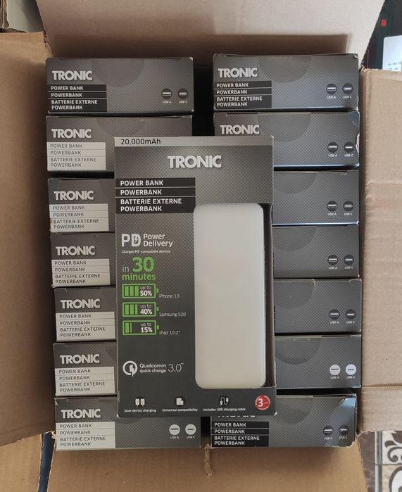 Повербанк 20000 мАч для роутера телефону планшета TRONIC Німечина