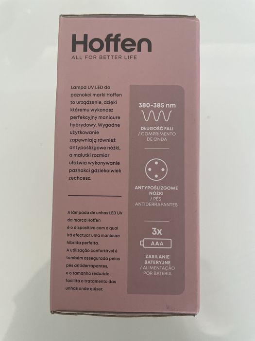 Lampa UV LED do paznokci hybrydowych