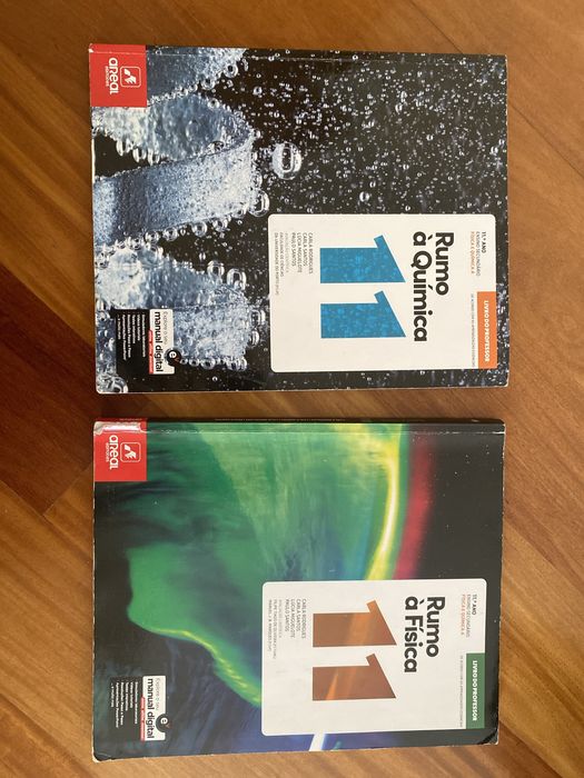 Livros do Professor Físixa e Químixa A 11