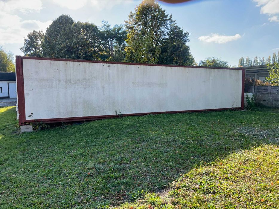 Kontener morski 40’ IZOTERMA chłodnia – super izolacja, chłodno latem, ochrona przed mrozem zimą