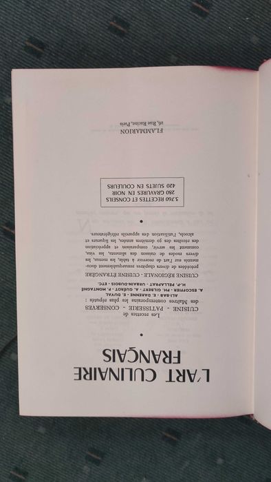 L'Art Culinaire Français