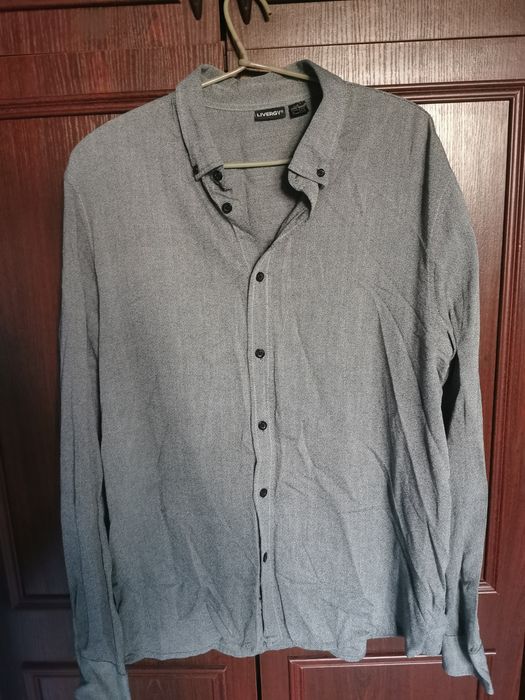 Szara koszula męska XL Livergy