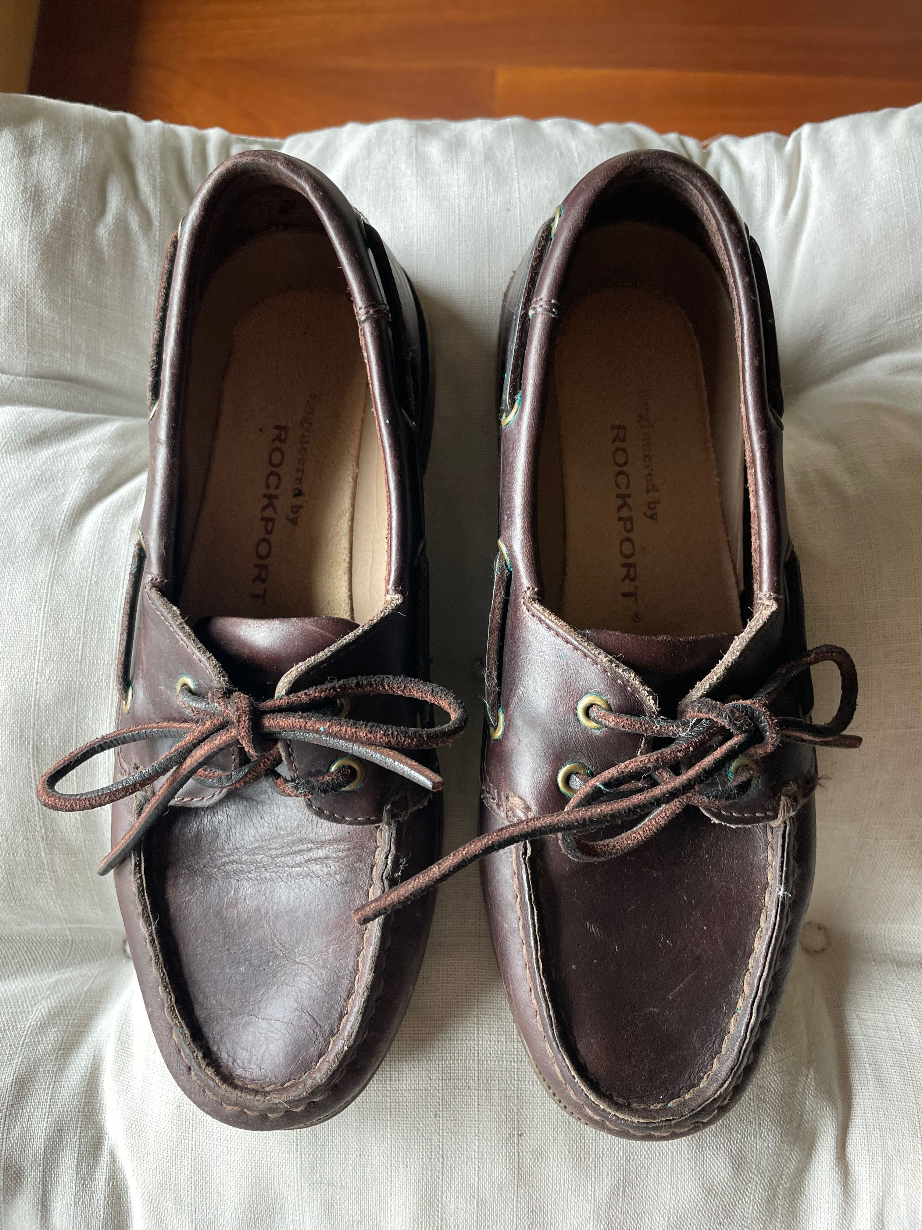 Sapato vela store rockport