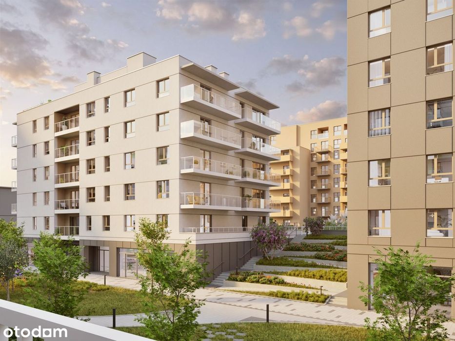 3-pokojowe mieszkanie 65m2 + balkon