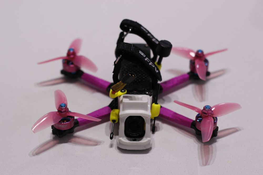 top notch 3.5 inch fpv quad built