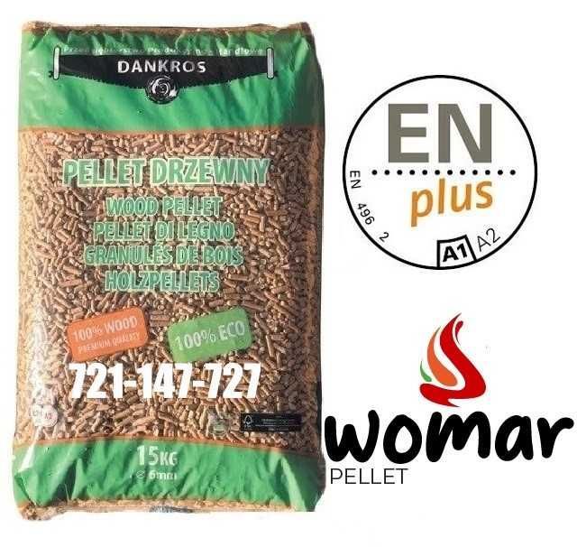 Pellet Dankros certyfikowany A1 Dostawa pelet drzewny promocja