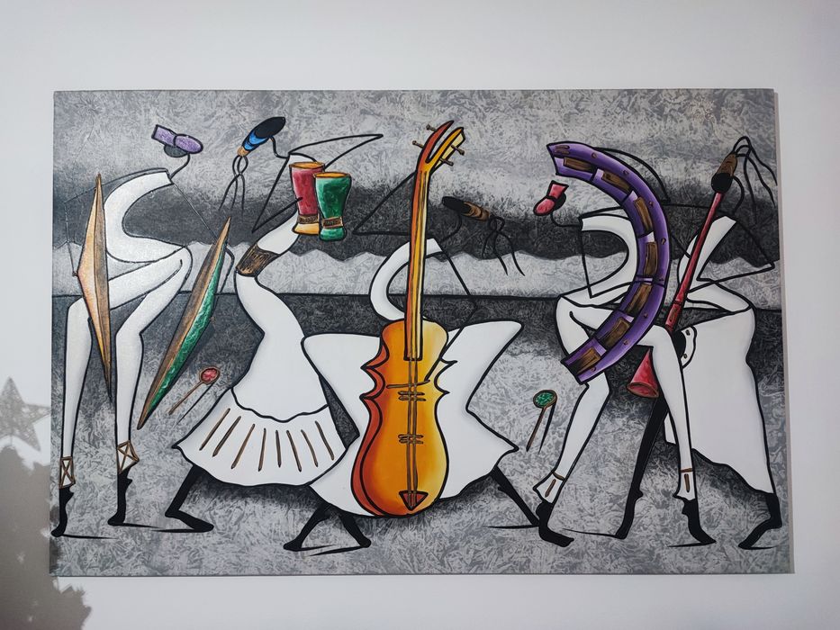 Painting created in Mexico