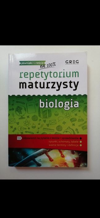 Repetyrorium maturzysty z biologii GREG