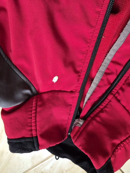 Bluza softshell czerwono szara XL 42 stedind
