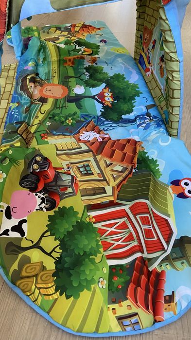 Терміново!! Розвиваючий коврик-хатинка, ігровий коврик з наметом