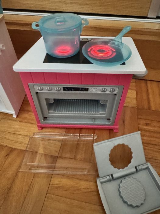 Cozinha de Luxo da Barbie Mattel (Com Luzes e Sons)