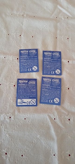 Cromos ovos Doritos, da Matutano