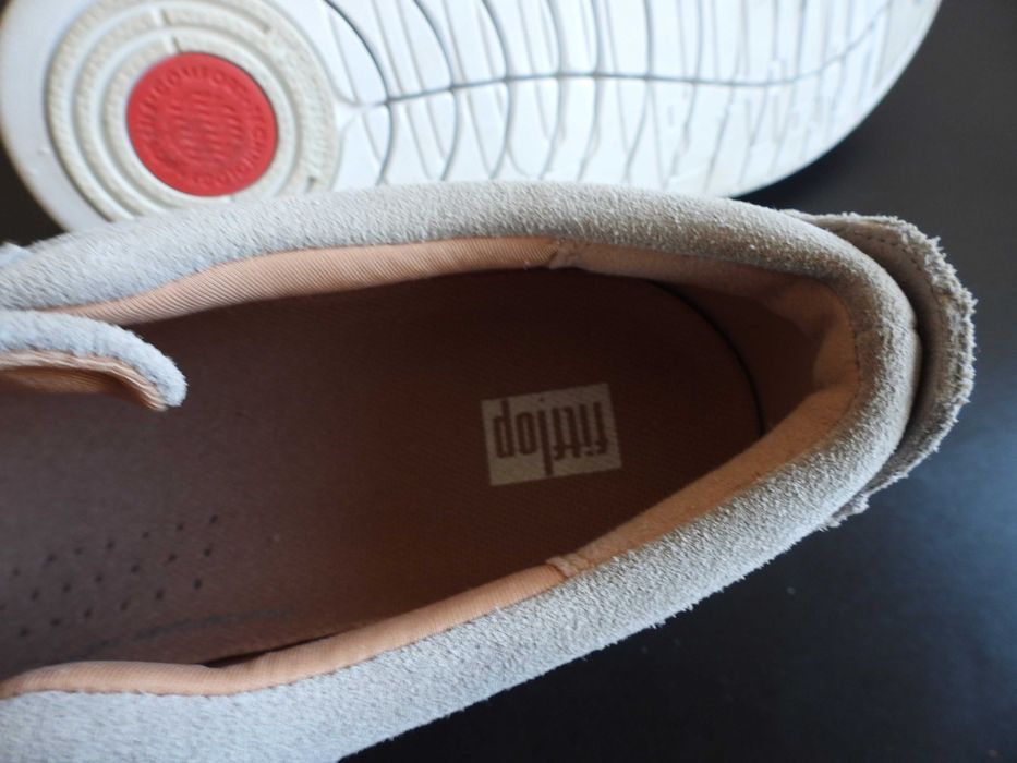 Fitflop skórzane półbuty na rzepy 38