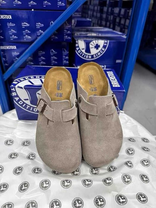 Birkenstock_Boston_beżowe R.39