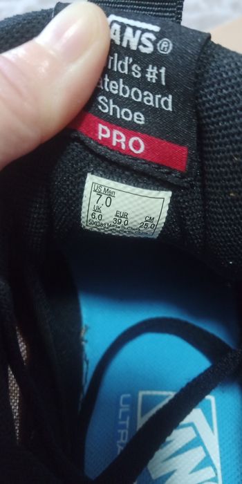 Sapatilhas Vans novas, nunca usadas n 39