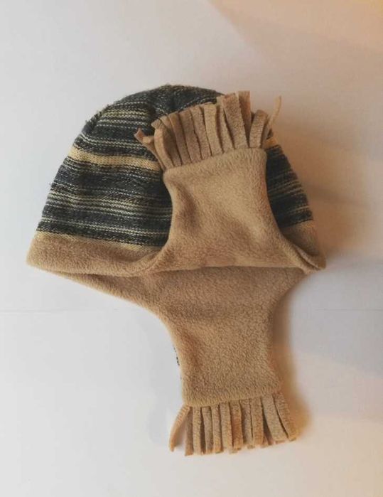 Broel czapka zimowa na uszy 55 cm ocieplana