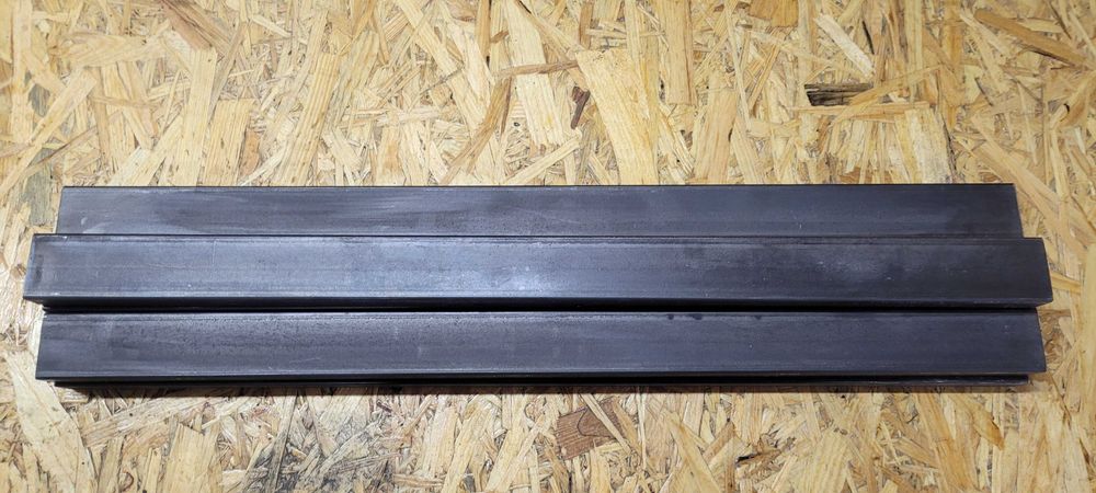 Profil kształtownik stalowy 40x20x1.5mm dł.600mm 7 sztuk