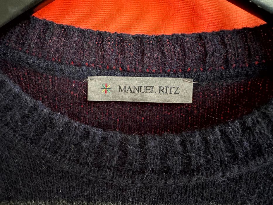 MANUEL RITZ PAOLONI вовняний светр світер джемпер кофта розмір M