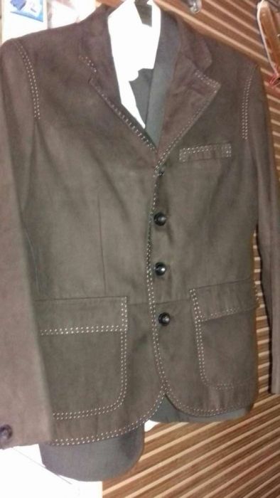 Пиджак куртка Zara замшевый