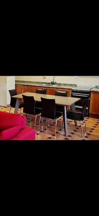 Mesa Jantar c/ 6 Cadeiras