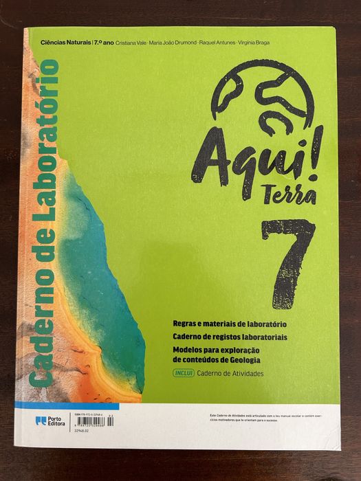 Caderno de atividades Ciências Naturais 7° ano
