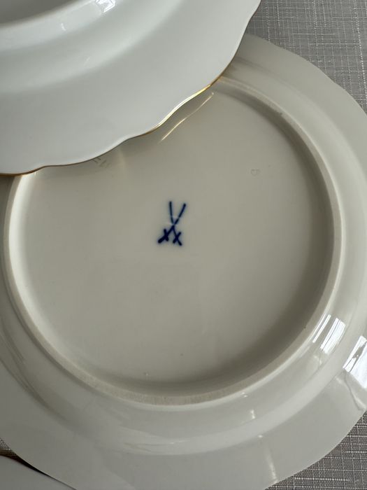 Deserowe talerze z Misni