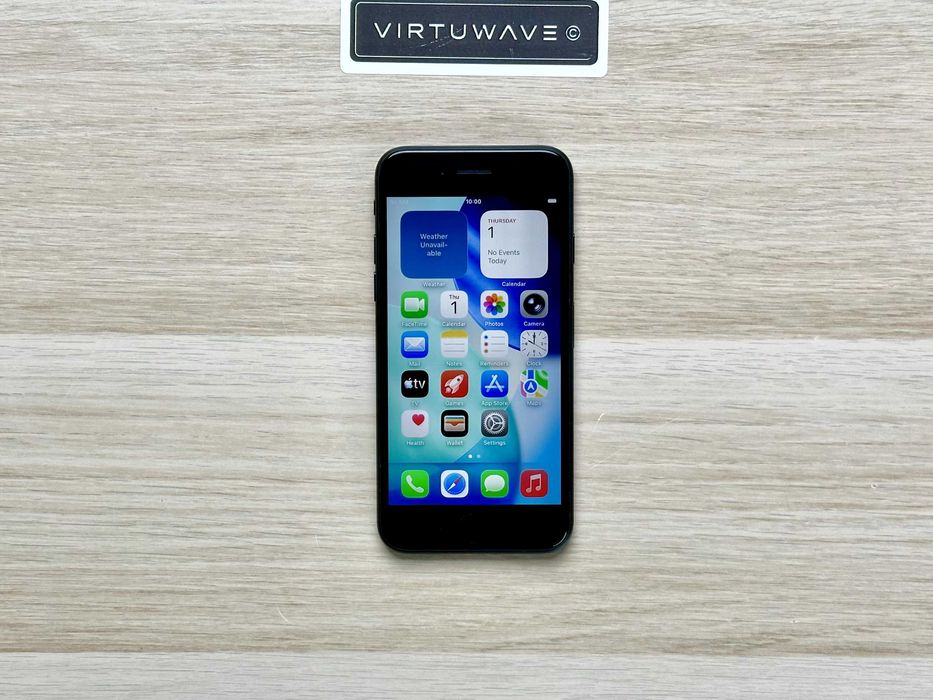 iPhone SE (3 gen. 2022) 64GB – Czarny – 86% Baterii (147 cykli) – 30 dni gwarancji