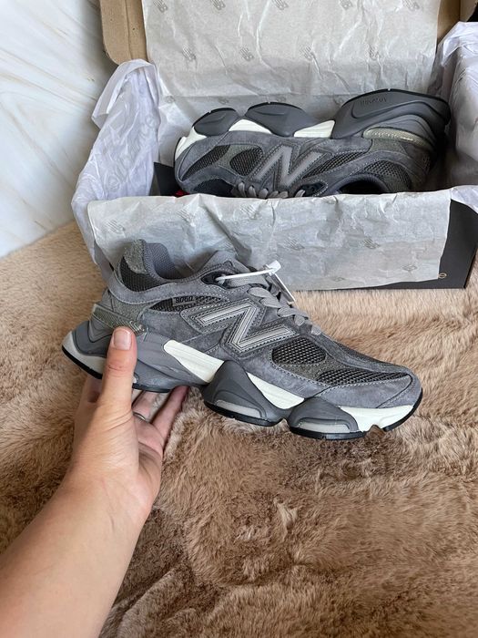 ‼️БЕЗ ПЕРЕДОПЛАТИ‼️ New Balance 9060 Joe Freshgoods Dark Gray кросівки Нью Беланс 9060 сірі 36-45