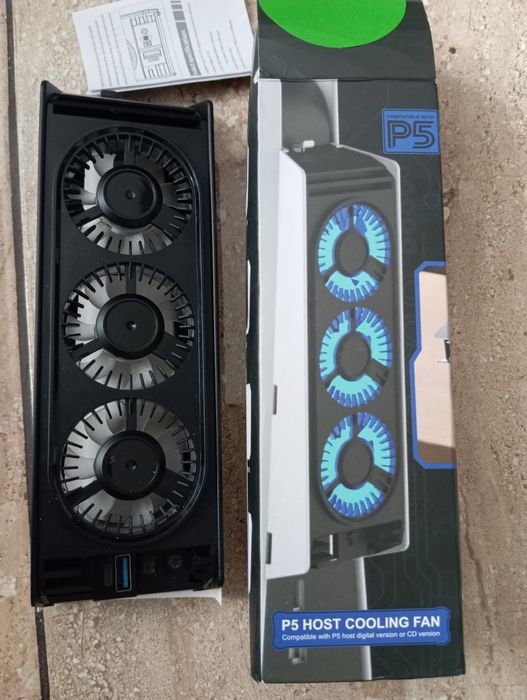 Wentylator chłodzący do konsoli ps 5