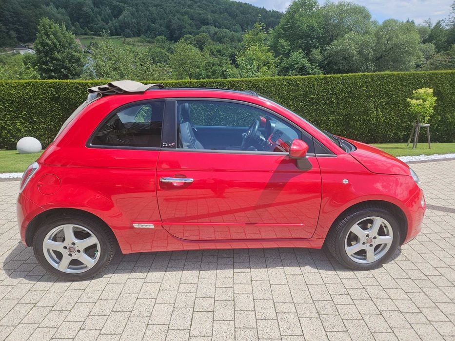 Fiat 500C 1.2 Benzyna 2013 Rok Cabrio