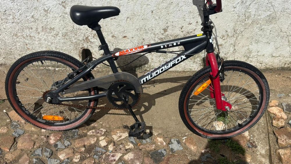 Bmx freestyle  dos 9 anos até 11 ou 12 anos