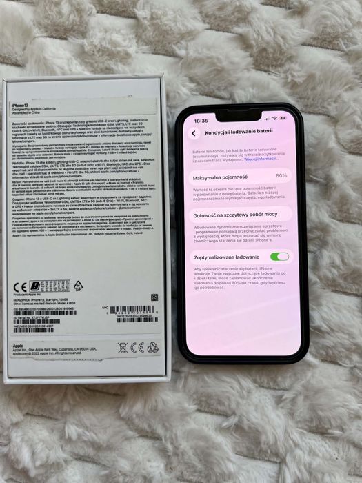 Iphone 13 kolor biały.